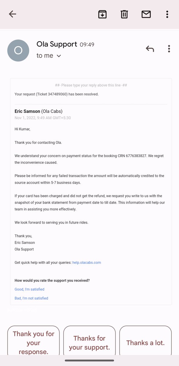 TheKumarRaushan's tweet photo. @ola_supports @Olacabs it seems @ola_supports is responding without knowing the actual concern. The actual concern is that the fare was increased at the end of the trip. The app is still showing 701 https://t.co/A0Y7mksTKD pending amount, which is different from what was shown during booking. https://t.co/6SvVSZai4b