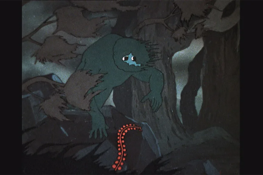 mmainichi's tweet photo. @roberticu Reminds me of the monster-prince from the russian animation of the "Scarlet flower" https://t.co/jBwdsGtNzR