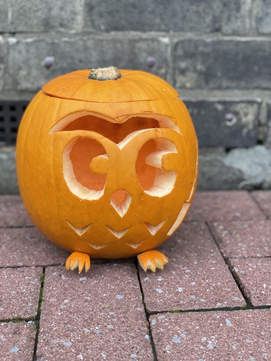 HannahEarle4's tweet photo. Archie the 1st Bald Eagle by Sophie G yr4 ⁦@ArchibaldFirst⁩ #AFSPumpkins2022 https://t.co/0JJ9vKTRHi