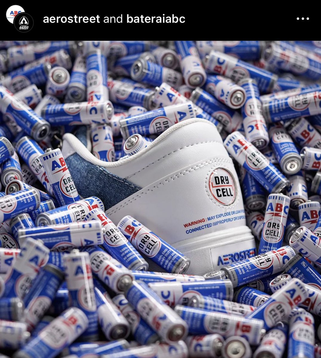 Aerostreet collab sama Baterai ABC