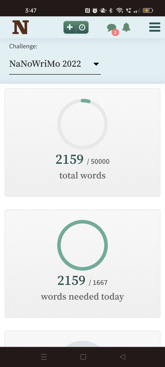 #nanowrimo2022 day 1