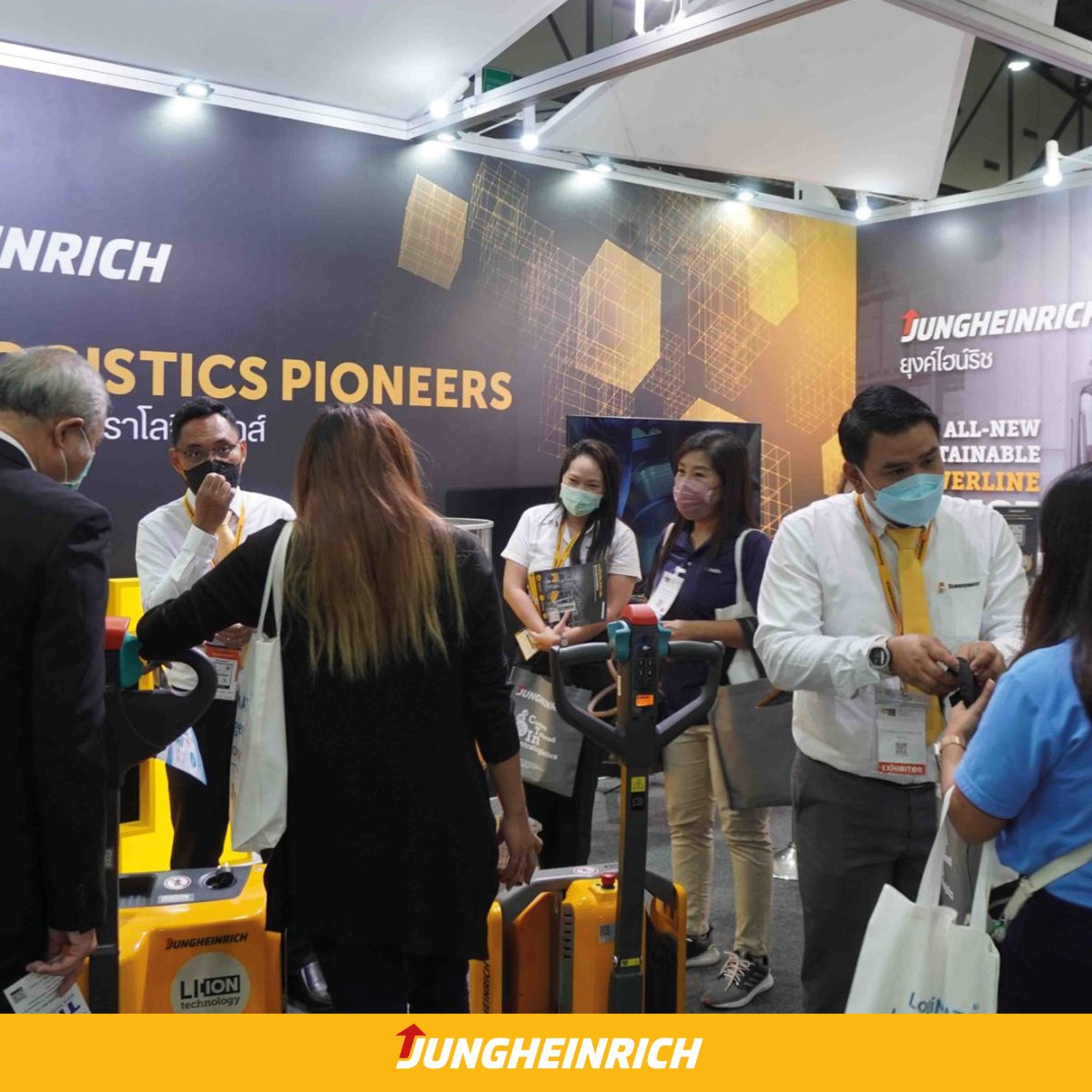 JungheinrichTH's tweet image. ผ่านไปแล้วกับงาน 𝗟𝗼𝗴𝗶𝗠𝗔𝗧 | 𝗜𝗻𝘁𝗲𝗹𝗹𝗶𝗴𝗲𝗻𝘁 𝗪𝗮𝗿𝗲𝗵𝗼𝘂𝘀𝗲 𝟮𝟬𝟮𝟮
ในวันที่ 26 - 28 ตุลาคม 2565 ที่ impact exhibition hall 5, German&apos;s Pavillion
ขอบคุณทุกท่านที่ให้ความสนใจเข้าชมงาน และพบกันใหม่ในโอกาสถัดไป

#LogiMAT2022 #JungheinrichThailand #Warehouse