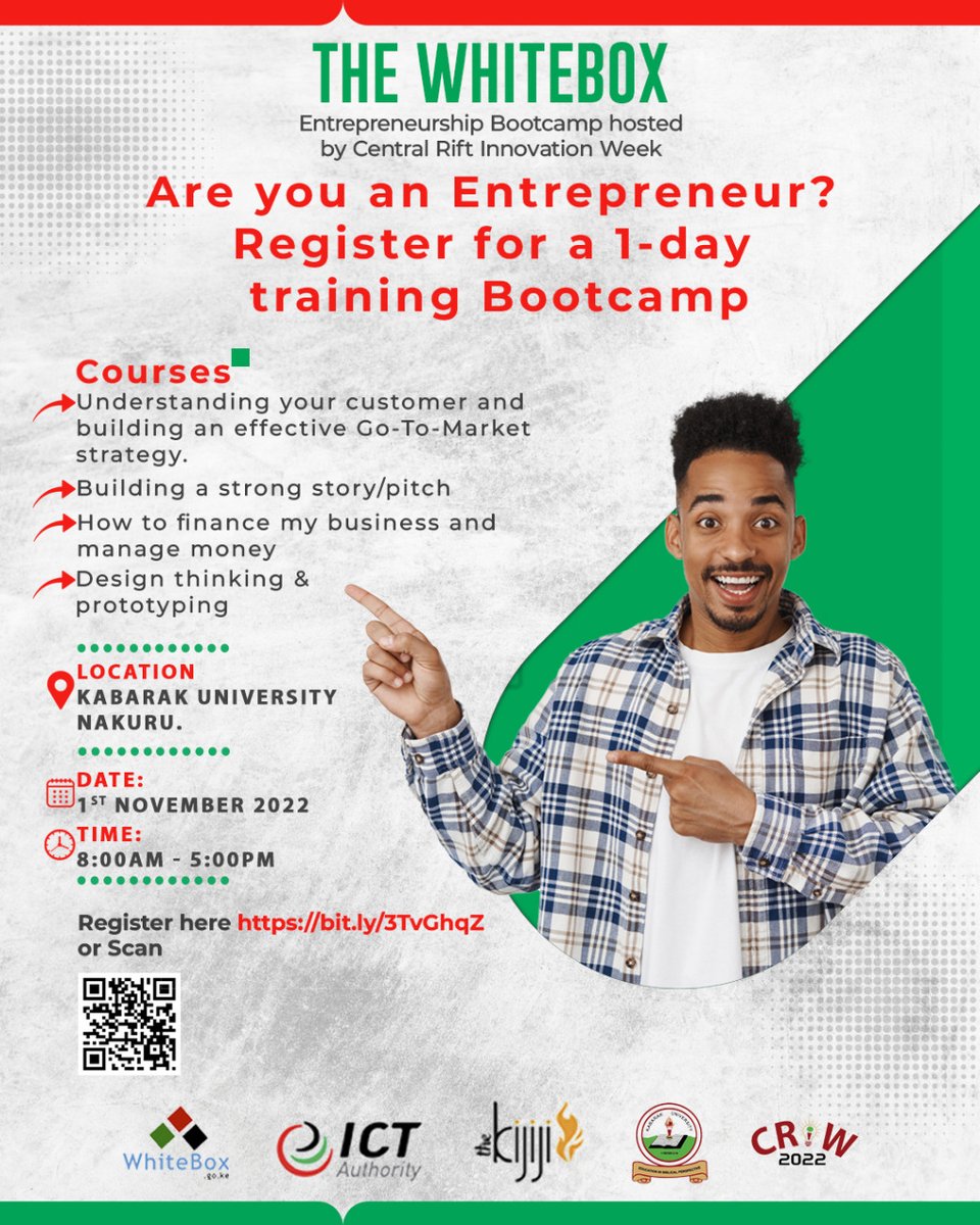 The Whitebox Entrepreneurship Bootcamp 2022 for young Kenyan