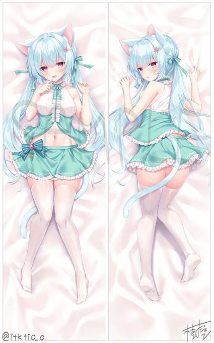 【お知らせ】Dakimakuri様にて、オリジナルキャラのルルちゃんの抱き枕カバーイラストを描かせて頂きましたR18差分もあるので、ぜひチェックしてもらえたら嬉しいです公式通販⇒ ⇒  