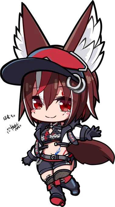 気晴らしにVRCのフレンドさん描いたやつ 