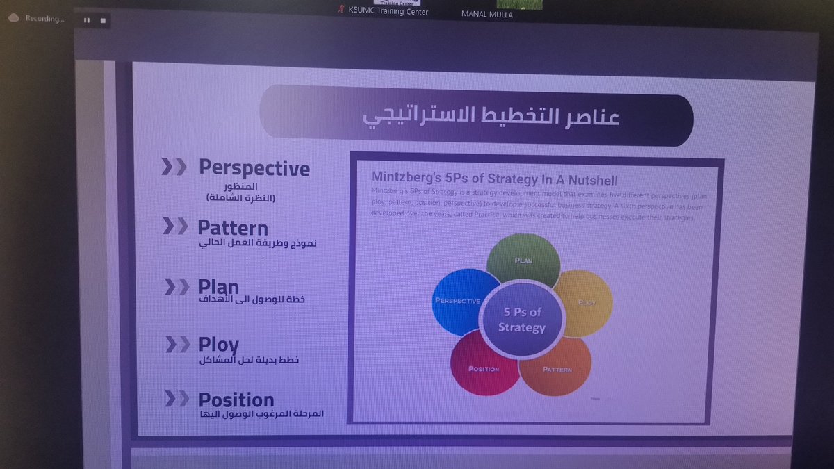 KSUMCEC's tweet photo. #يحدث_الآن  اول يوم من الدورة التدريبية  (مؤشرات الإداء الاستشارية) لسعادة الاستاذة /منال الملا #جامعة_الملك_سعود #المدينة_الطبية_الجامعية https://t.co/H5XAWAMv0C