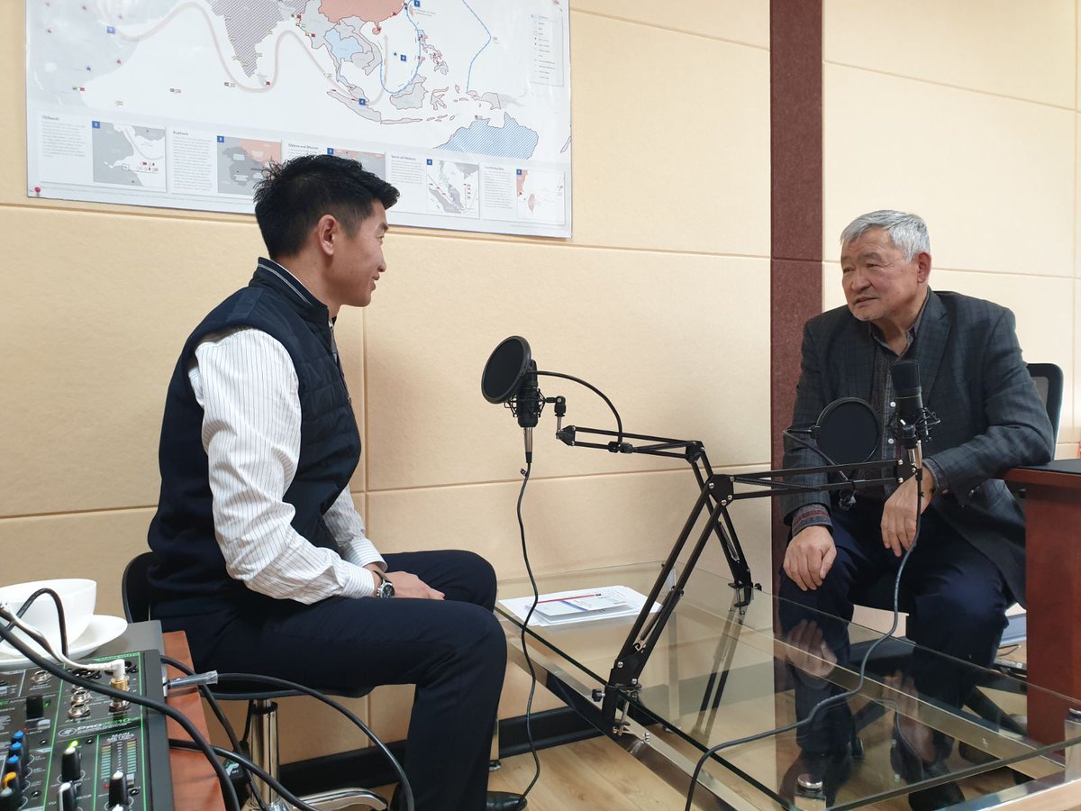 gppacnea's tweet photo. ๐๏ธEnkhsaikhan J. of Mongolian NGO #BlueBanner joined a podcast recording to to discuss the latest world events and the role of #civilsociety, including the #UlaanbaatarProcess. Watch this space to tune in soon! https://t.co/IXwjP0I8QI
