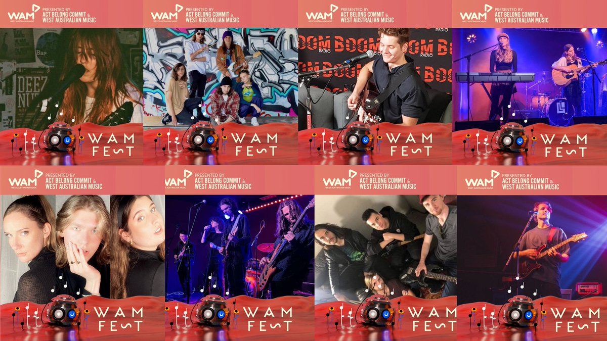 WAMFEST is only 4 days away! Remember to come down to the Wetlands Stage near the Art Gallery, from 2 pm till 8 pm on Saturday, where we’ll be programming a terrific line-up of artists studying at Leederville TAFE who are sure to entertain. Now featuring Sophie Leclair!