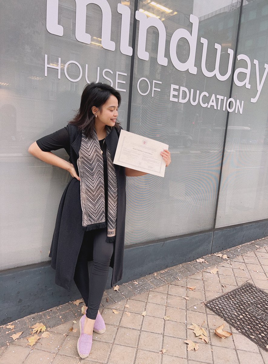 Actualmente en Madrid para estrenar mi diplomado en formación continua en marketing⚡️