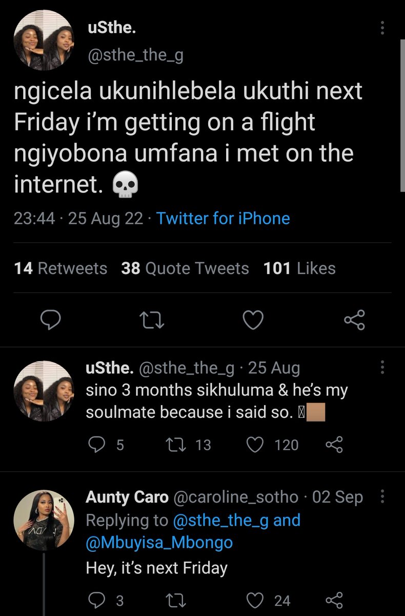destinyzee's tweet photo. #IncaseYouMissedIt

🤣 🤣 I know it's long to read this thread but please do. Asibayekeni ladies https://t.co/bp3VHWQNCw