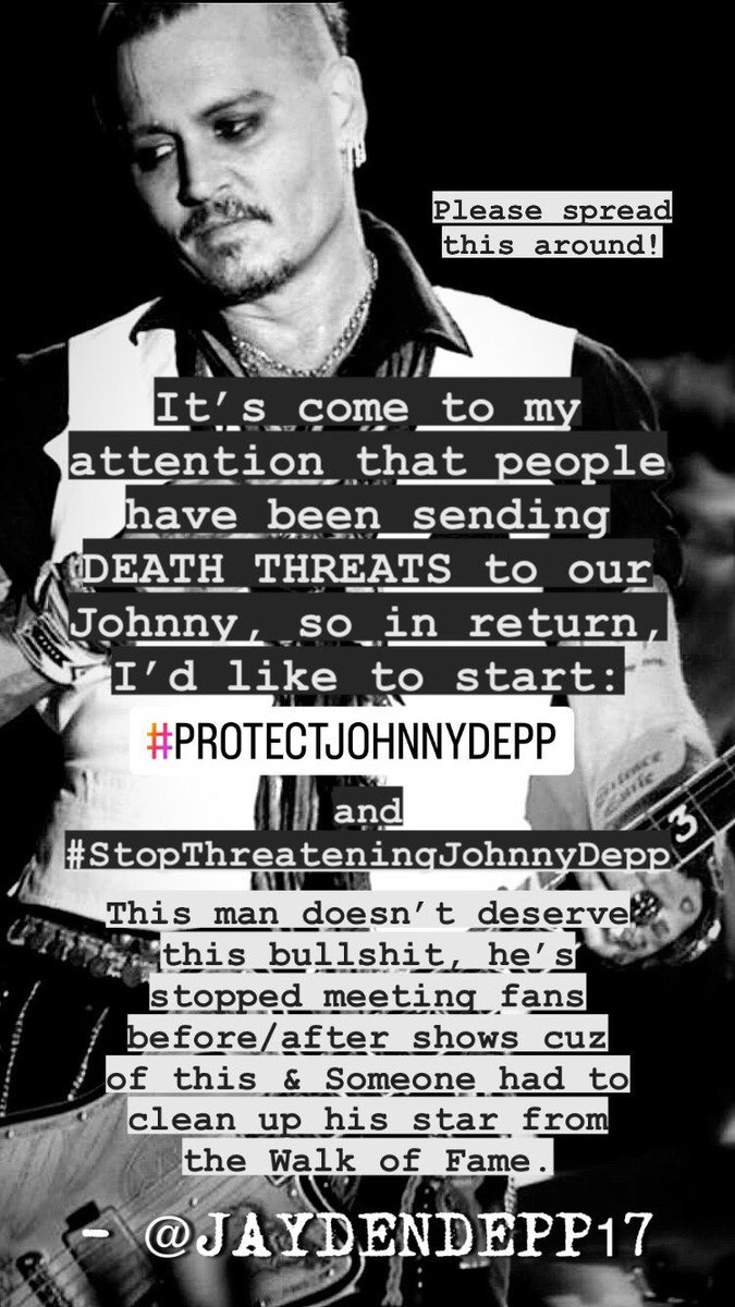 Anja03274013's tweet photo. We need to bring this up and protect our Johnny #JohnnyDeppDay #JohnnyDeppIsAnInspiration #justiceforjohnnydepp #istandwithjohnnydepp @JaydenDepp17 PROTECTJOHNNYDEPP https://t.co/9KGBeNF18c