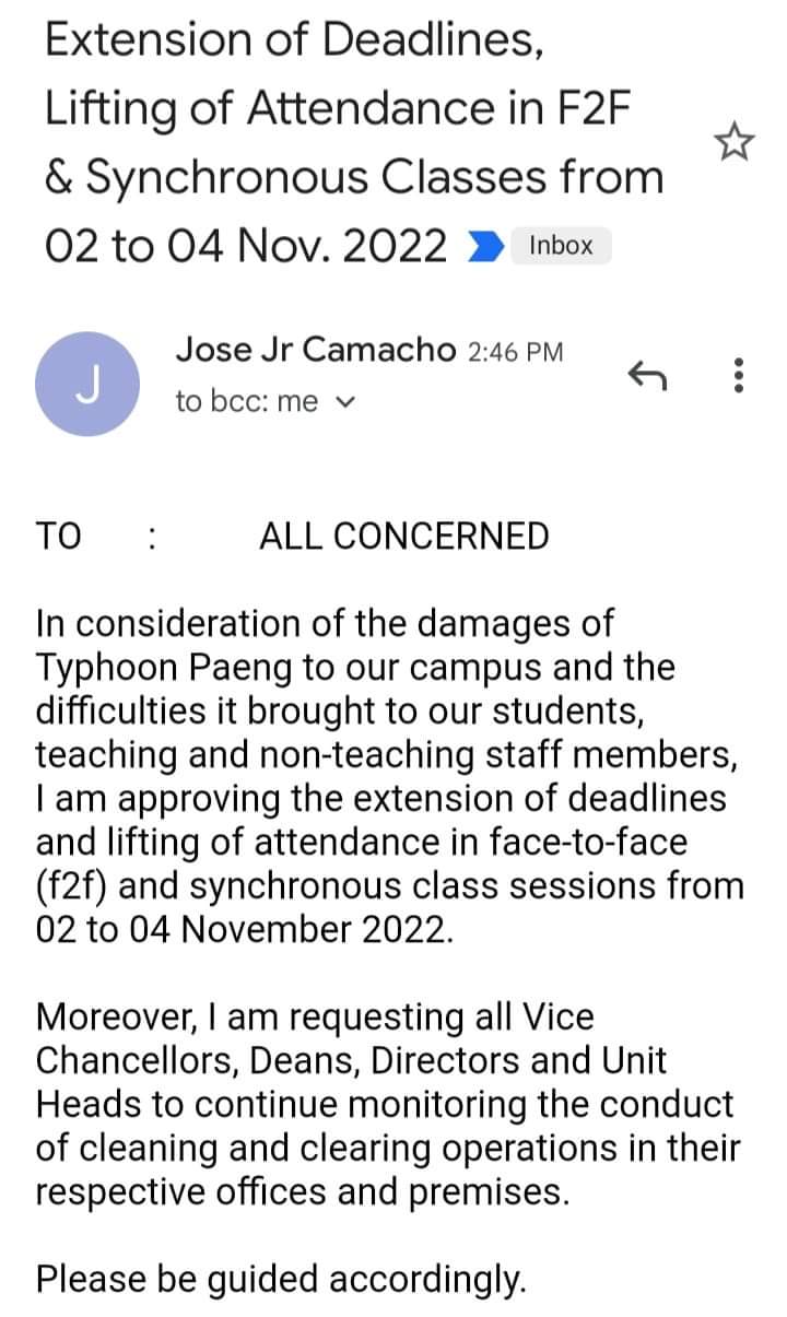 UP Los Baños USC on Twitter: "LOOK: Following Vice Chancellor for