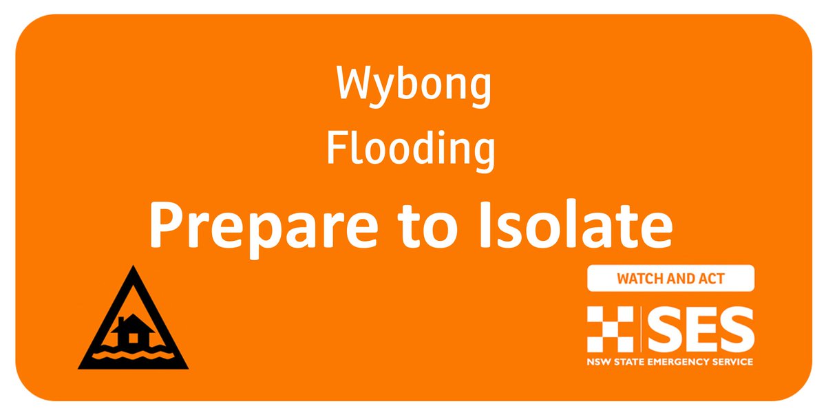 NSW SES on Twitter "NSW SES Watch & Act Level Warning PREPARE TO