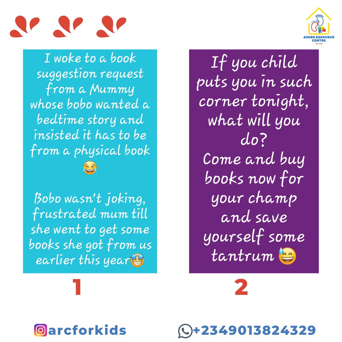 ARC_for_Kids's tweet photo. Story Time🥳🥳🥳🥳🥳
*Read
*Swipe
*Read
*Send a DM🤩

Thank you🙏

...for the child you love❤

#arcforkids https://t.co/C2h8nILW10