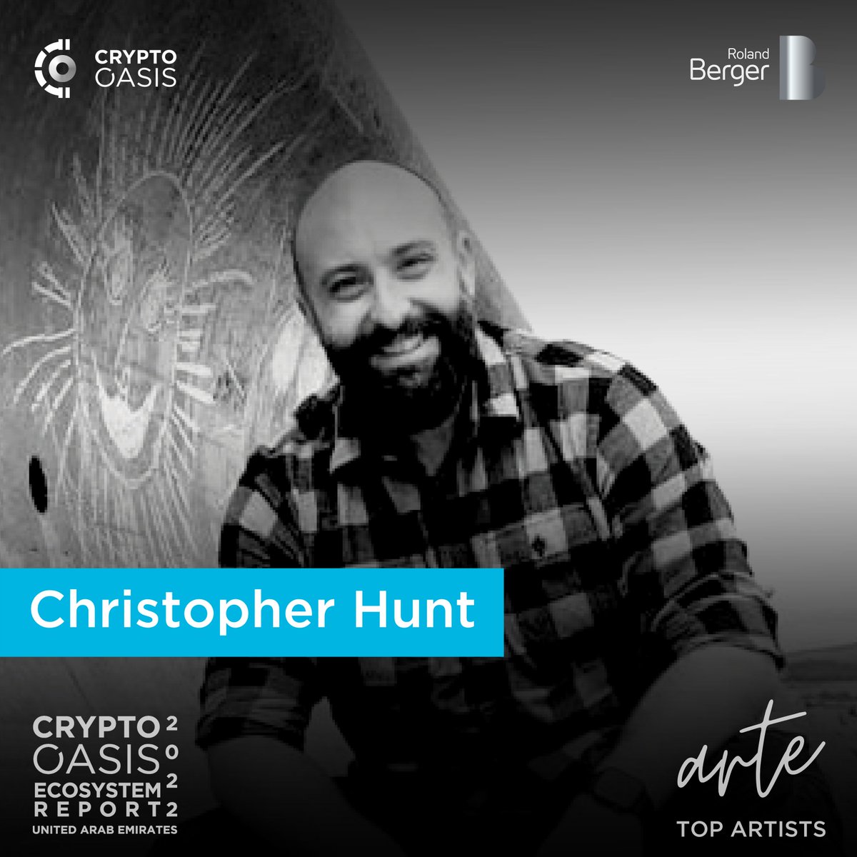 CryptoOasisUAE's tweet photo. Top 10 artists! ๐
Christopher Hunt
An internationally acclaimed art director, winning global awards at the highest level. Passionate about collage art, design & typography. Major influences are surrealism & Dadaism
Report ๐ https://t.co/5b9wtrBcf2
#CryptoOasis #arteReport https://t.co/BYr6gxqLwy