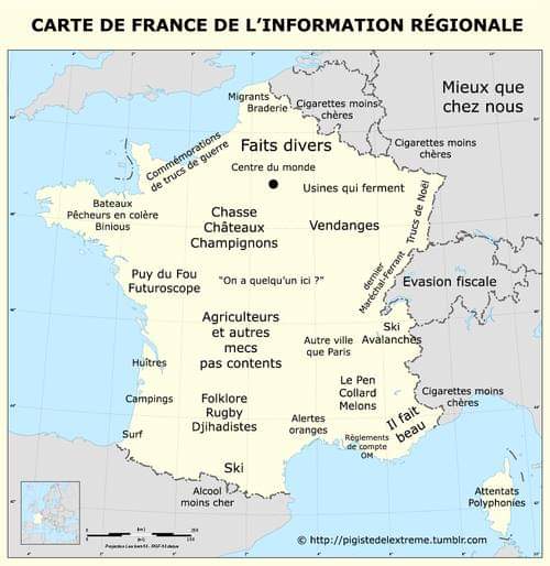 herminator71's tweet photo. L'info régionale vue de Paris 😀 https://t.co/iE4dLZ25u7