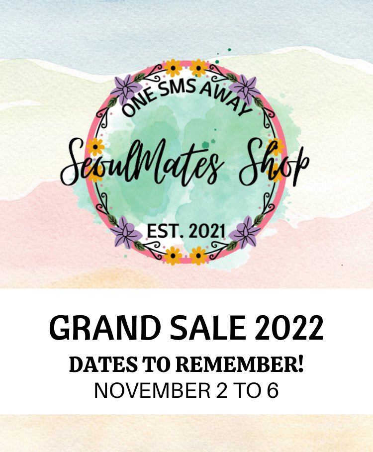 🎊𝐆𝐑𝐀𝐍𝐃 𝐒𝐀𝐋𝐄 𝟐𝟎𝟐𝟐🎊
₱1 𝙪𝙣𝙨𝙚𝙖𝙡𝙚𝙙 𝙖𝙡𝙗𝙪𝙢𝙨
₱10 𝙪𝙣𝙨𝙚𝙖𝙡𝙚𝙙 𝙖𝙡𝙗𝙪𝙢𝙨
₱30 𝙪𝙣𝙨𝙚𝙖𝙡𝙚𝙙 𝙖𝙡𝙗𝙪𝙢𝙨
+ 𝙜𝙞𝙫𝙚𝙖𝙬𝙖𝙮𝙨
+ 𝙢𝙚𝙜𝙖 𝙨𝙖𝙡𝙚 𝙤𝙛 𝙪𝙣𝙨𝙚𝙖𝙡𝙚𝙙 𝙖𝙣𝙙 𝙨𝙚𝙖𝙡𝙚𝙙 𝙖𝙡𝙗𝙪𝙢𝙨, 𝙥𝙤𝙨𝙩𝙚𝙧𝙨, 𝙖𝙣𝙙 𝙤𝙩𝙝𝙚𝙧 𝙢𝙚𝙧𝙘𝙝