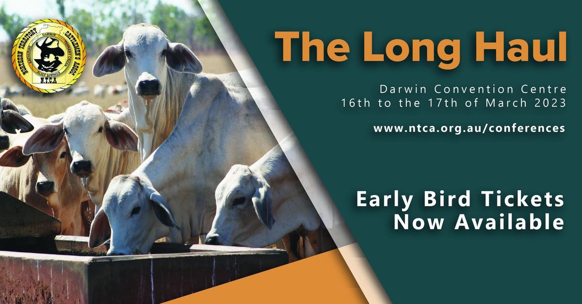 Registrations are now open for the <a href="/NTCattlemen/">NTCA</a> 2023 Conference to be hosted in Darwin on March 16 and 17. The event sells out so get in quick! 🐮
👉 aapevents.eventsair.com/ntca2023/
