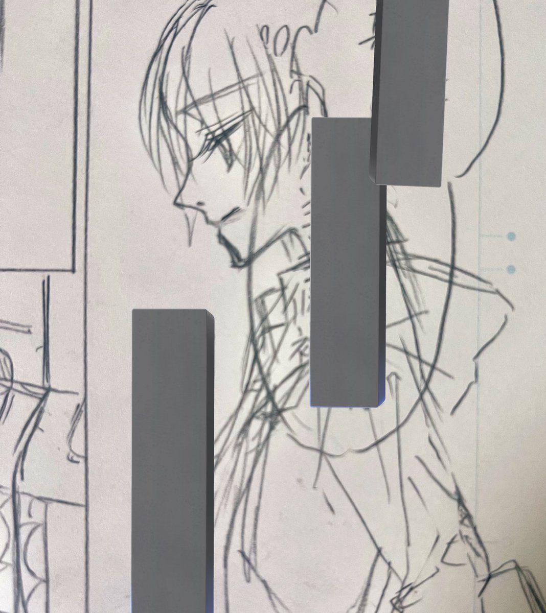 ←男 女→
ちょっと変わった漫画〜
#進捗 