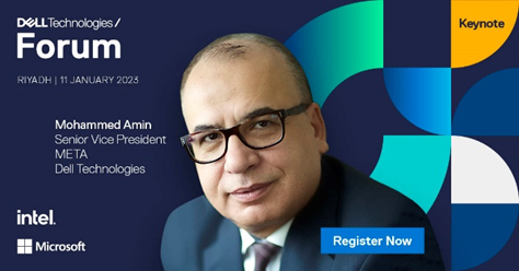 Lead in the #data era at #DellTechForum #Riyadh! 
Don't miss our exclusive keynote speakers. #DellTech's panel speaker META SVP Mohammed Amin will inspire you to take the next steps to thrive in a hyper-digital world🌐<a href="/mamin624/">Mohammed Amin</a> 
Register👉events.dell.com/event/0c8a28e9…
