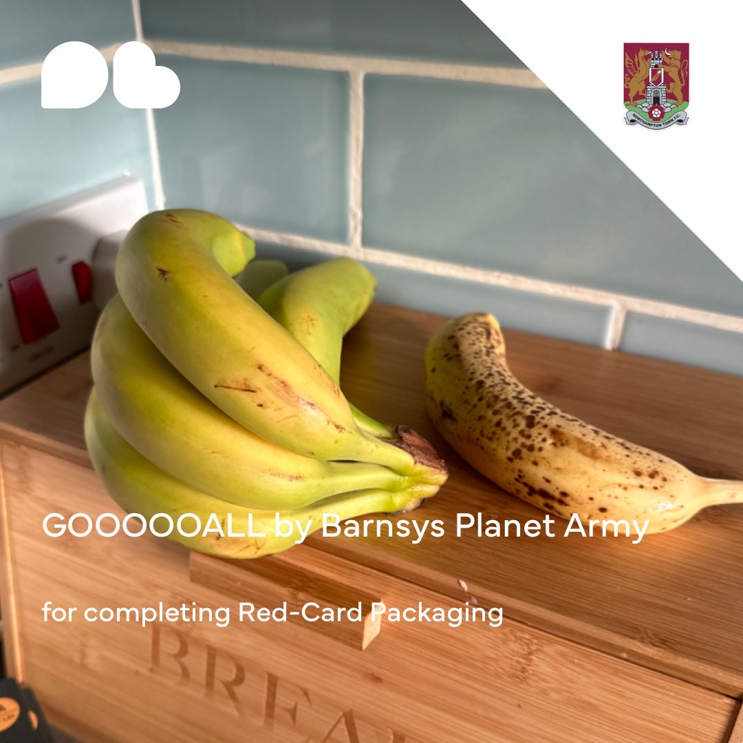 I just completed Red-Card Packaging on Planet League buy purchasing loose bananas instead of pre packed ones. Come and join me planetleague.co.uk/activities/fir…