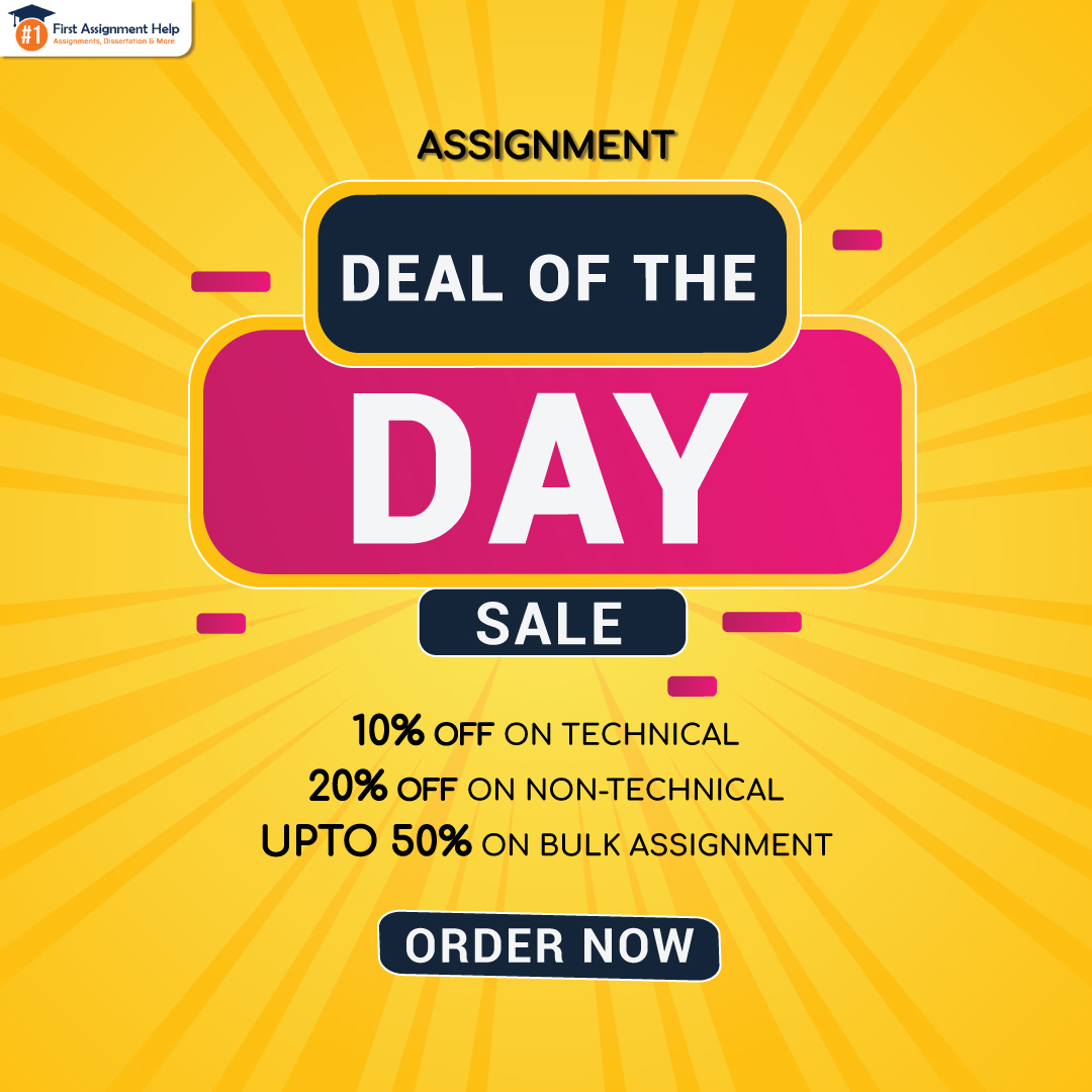 FirstAssignment's tweet image. Grab Deal Of The Day On Assignment
.
.
Get More Details On Offers Visit:
firstassignmenthelp.com/offers

#assignmenthelp #exclusiveoffer #offersonassignment #assignmentwriter #education #academicwriter #onlineassignmenthelp #studentassignment