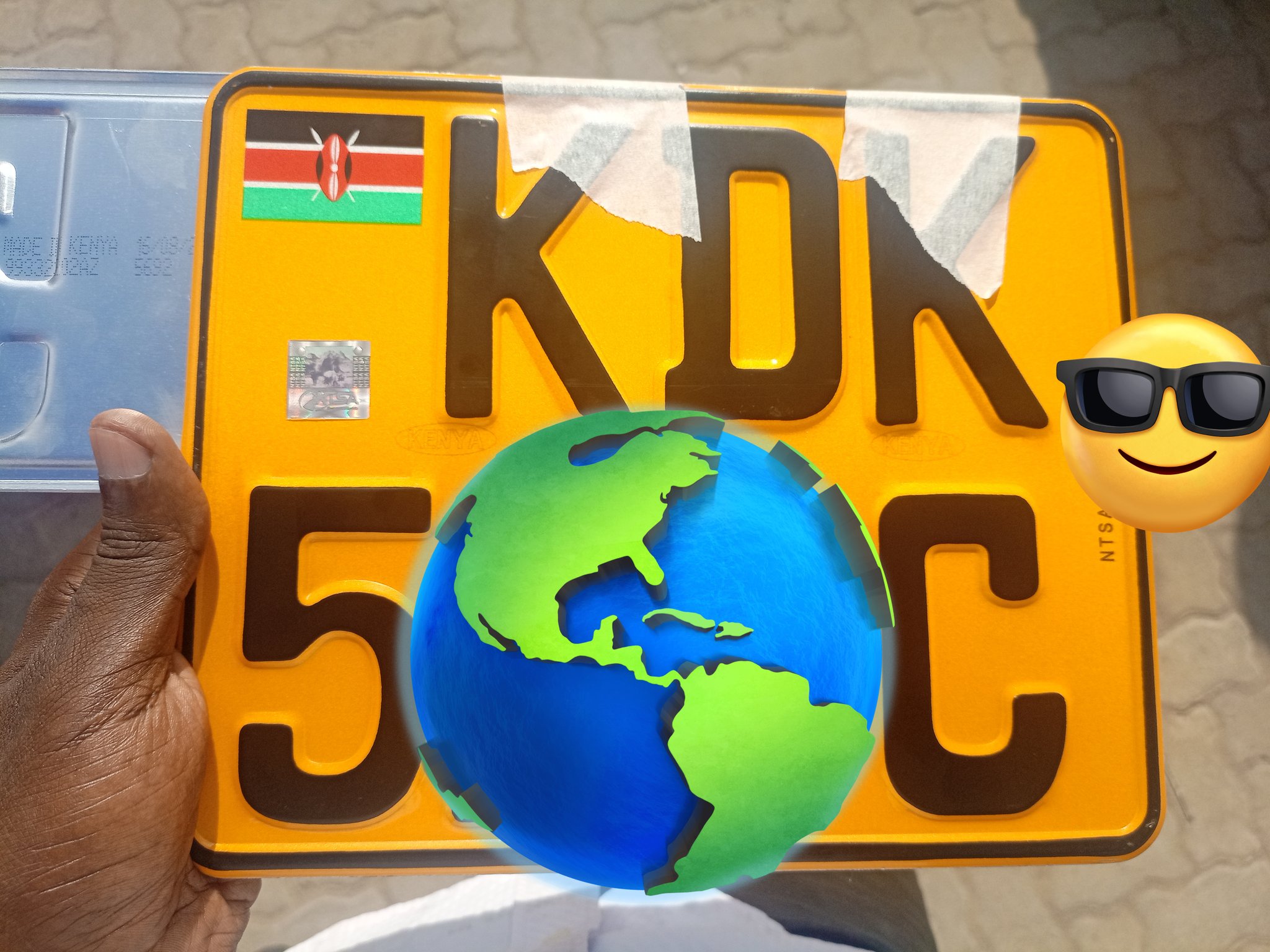 ALASIRI MOTORS 🇰🇪 on Twitter "An Electiric License plate (also