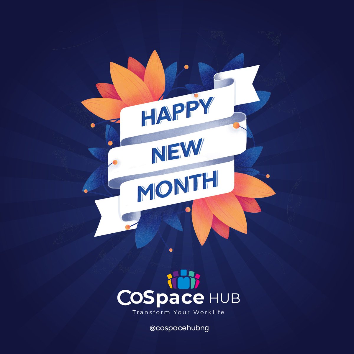 cospacehubng's tweet photo. Hereβs another chance to outperform the previous month.
We wish you a more fruitful and productive month ahead.
Happy New Month π
#cospacehubng #transformyourworklife #newmonthblessings #newmonthwishes #coworkspaceibadan #workstationibadan #coworkspaceinibadan https://t.co/LDSwZ1EwHa