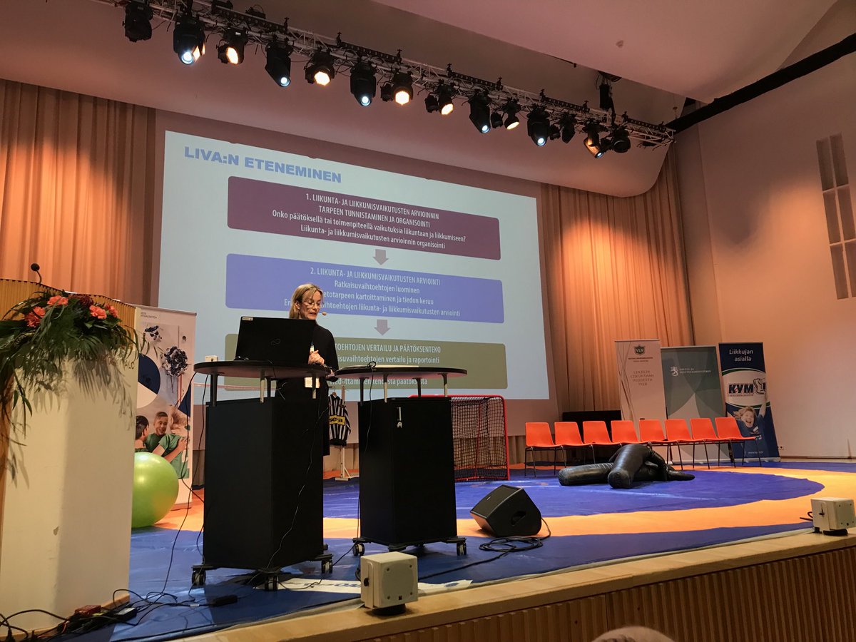 ⁦<a href="/VLN_1920/">Liikuntaneuvosto</a>⁩ pääsihteeri <a href="/pallominttu/">Minttu Korsberg</a> kertoo Liikkumisvaikutusten arvioinnista Kansallisessa liikuntafoorumissa ks liikkumisvaikutukset.fi #liikuntafoorumi2022 #hyte