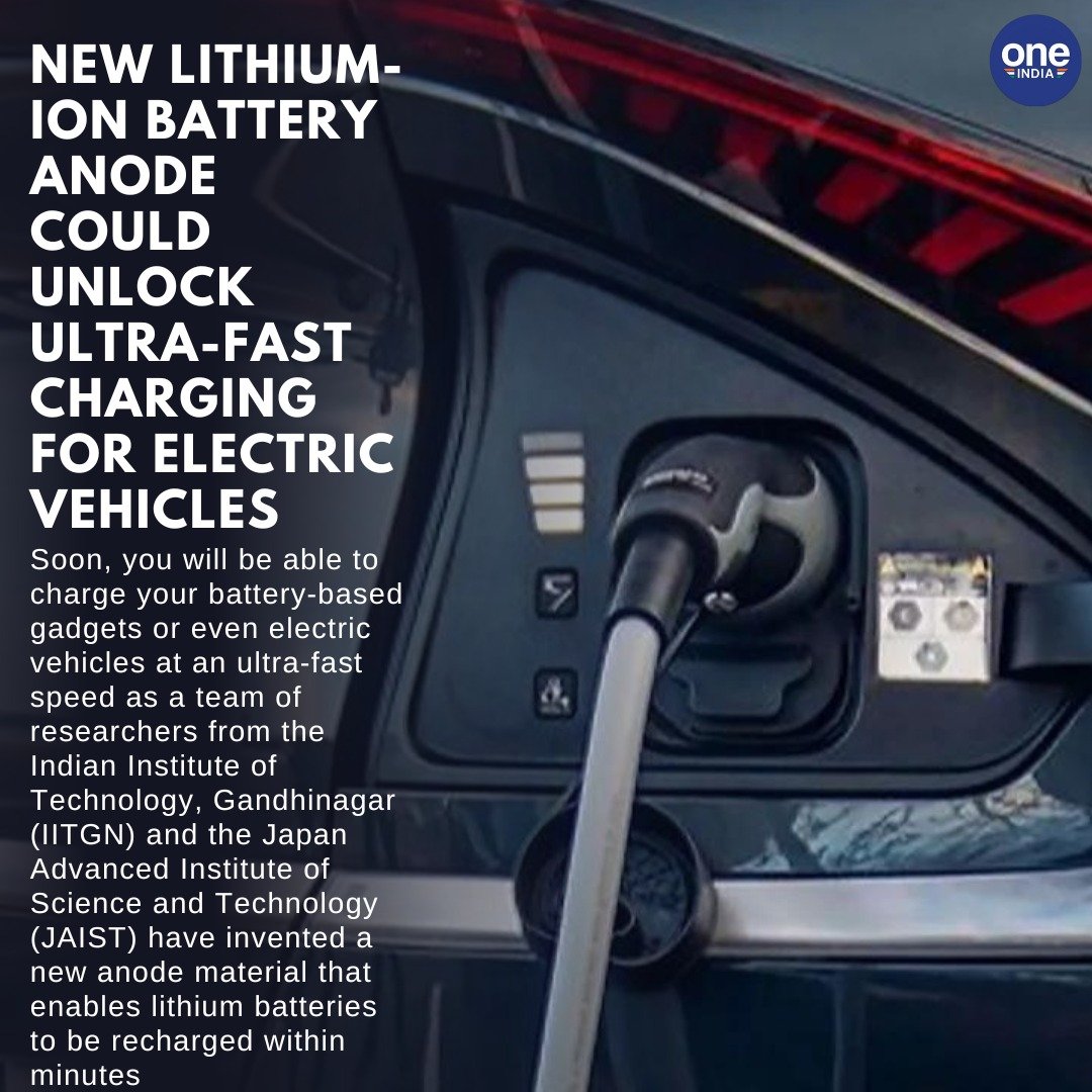 Oneindia's tweet image. According to the team, the new #twodimensional (2D) #anodematerial was developed using #nanosheets derived from #titaniumdiboride (TiB2), a material that resembles a multi-stacked sandwich where metal #atoms are present in between layers of boron.

gizbot.com/miscellaneous/