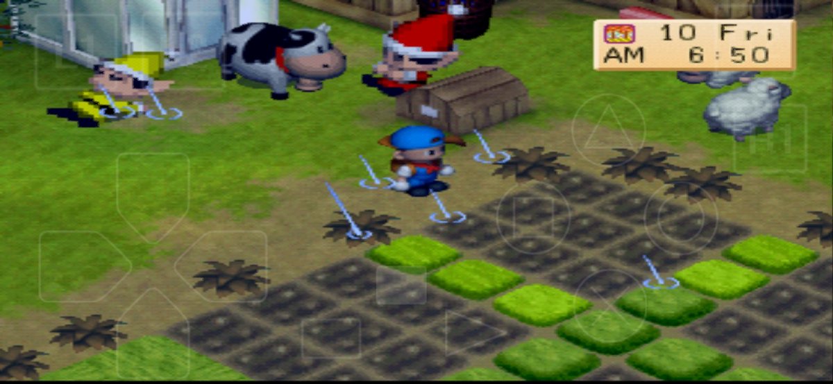 4Ocktora's tweet image. Kalau hujan itu di syukurin... lumayan kan kaga perlu nyiram tanaman lagih ? 😂🤣
#harvestmoonbtn #harvestmoon #epsxe #emulator