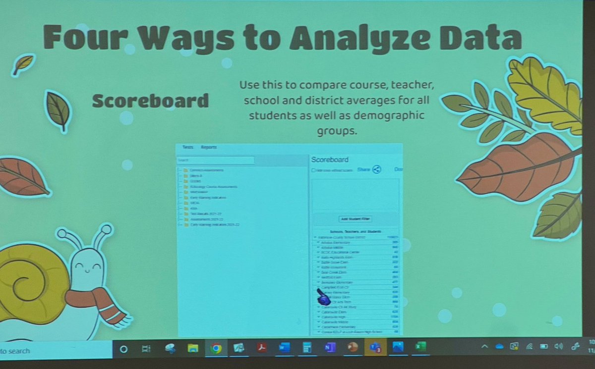 kellyaoconnell's tweet photo. What a great day it is to be a #MarsStar! Our ILT leaders @kestreett and @jackielgoldsmih are taking teachers on a deep data dive. Grades two and four are starting today so strong! @MarsEstatesBCPS #MarsStars https://t.co/pcbkrbfWVi
