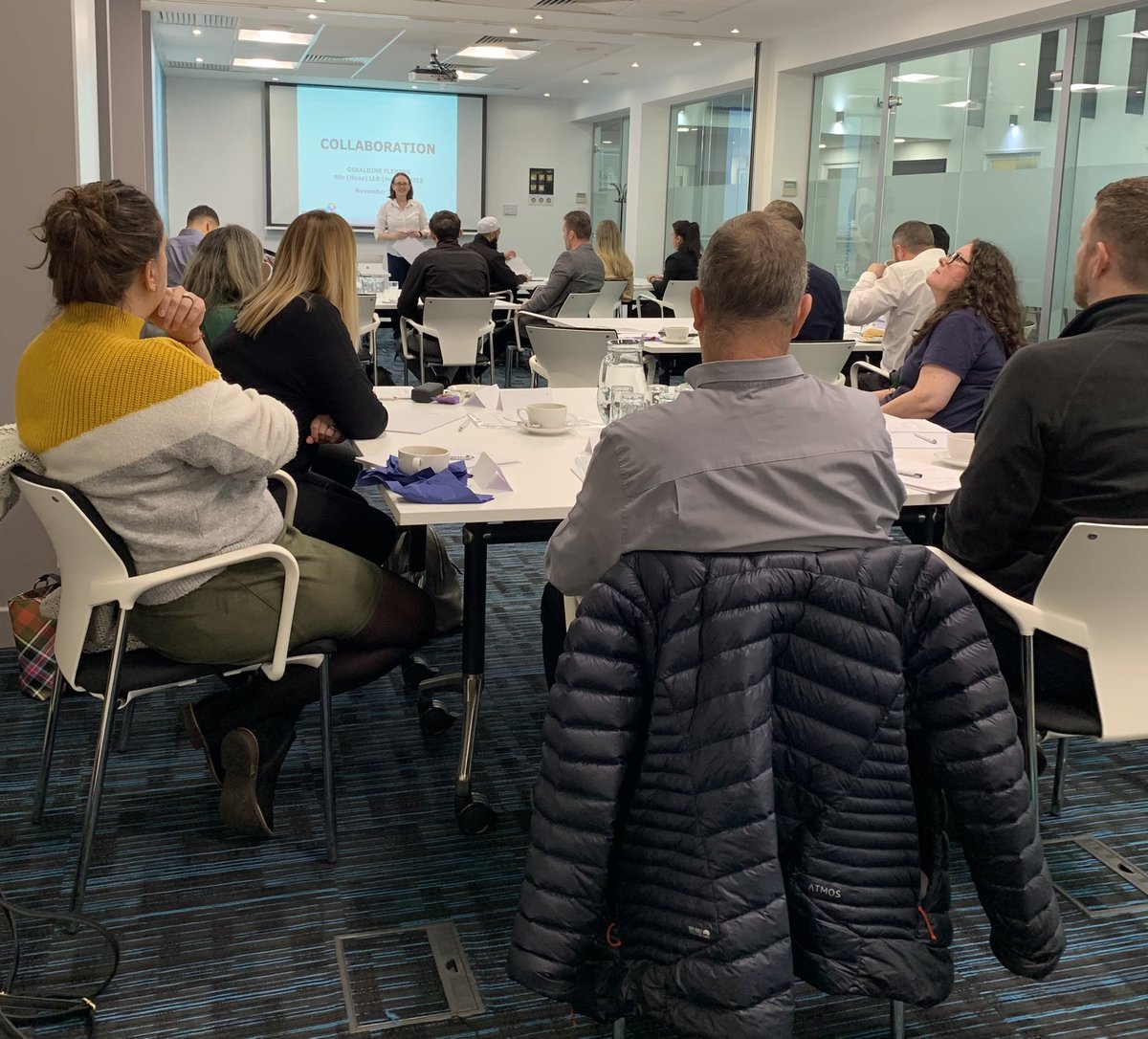 Alison__Shea's tweet photo. Our thanks go to @GFlemingQS for the @CECANW Collaborative Subcontracting workshop this morning; we’re all being a bit nicer to each other this afternoon! #collaboration #workingtogether #cecanw #ceca https://t.co/g45LZ1niUS