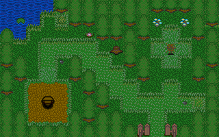 JeimraDeimler's tweet photo. I gave some detailing on patches of grass on two maps prior to avoid pixel blend among colors.
Don't pay attention to the water detail. I'll have it fixed soon. Gesundheit.
#ohrrpgce #rookiedev #gamedev #rpg #Retro #retrogame #videogame #wip #indiegame #Labrynthé https://t.co/bw92MLTioJ