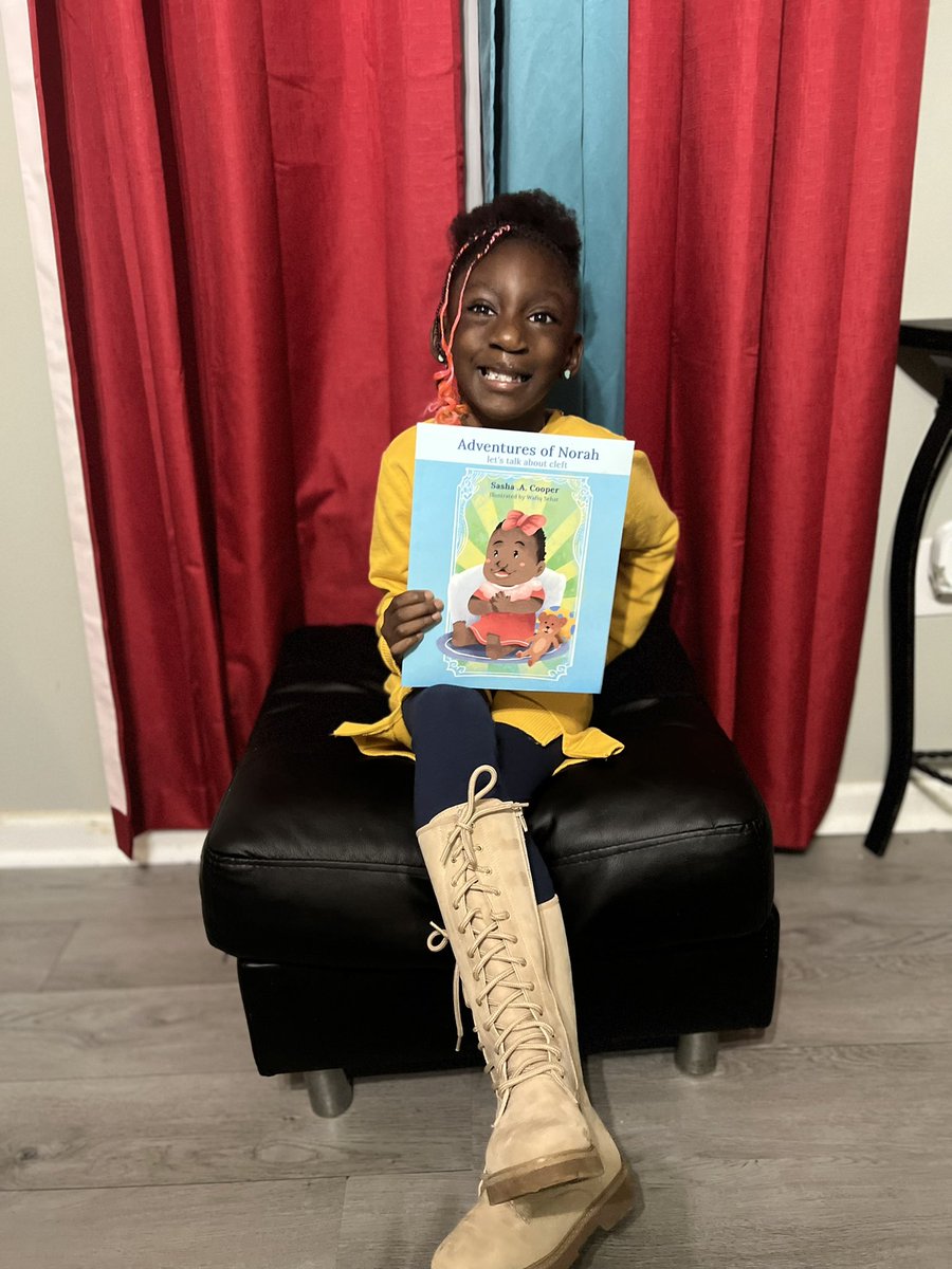 Adventuresofno5's tweet photo. Share #cleftbook #cleftauthor #cleftstrong #educate #adventuresofnorah #tuesdayvibe #ifeanyi https://t.co/Pmja2Ot69b