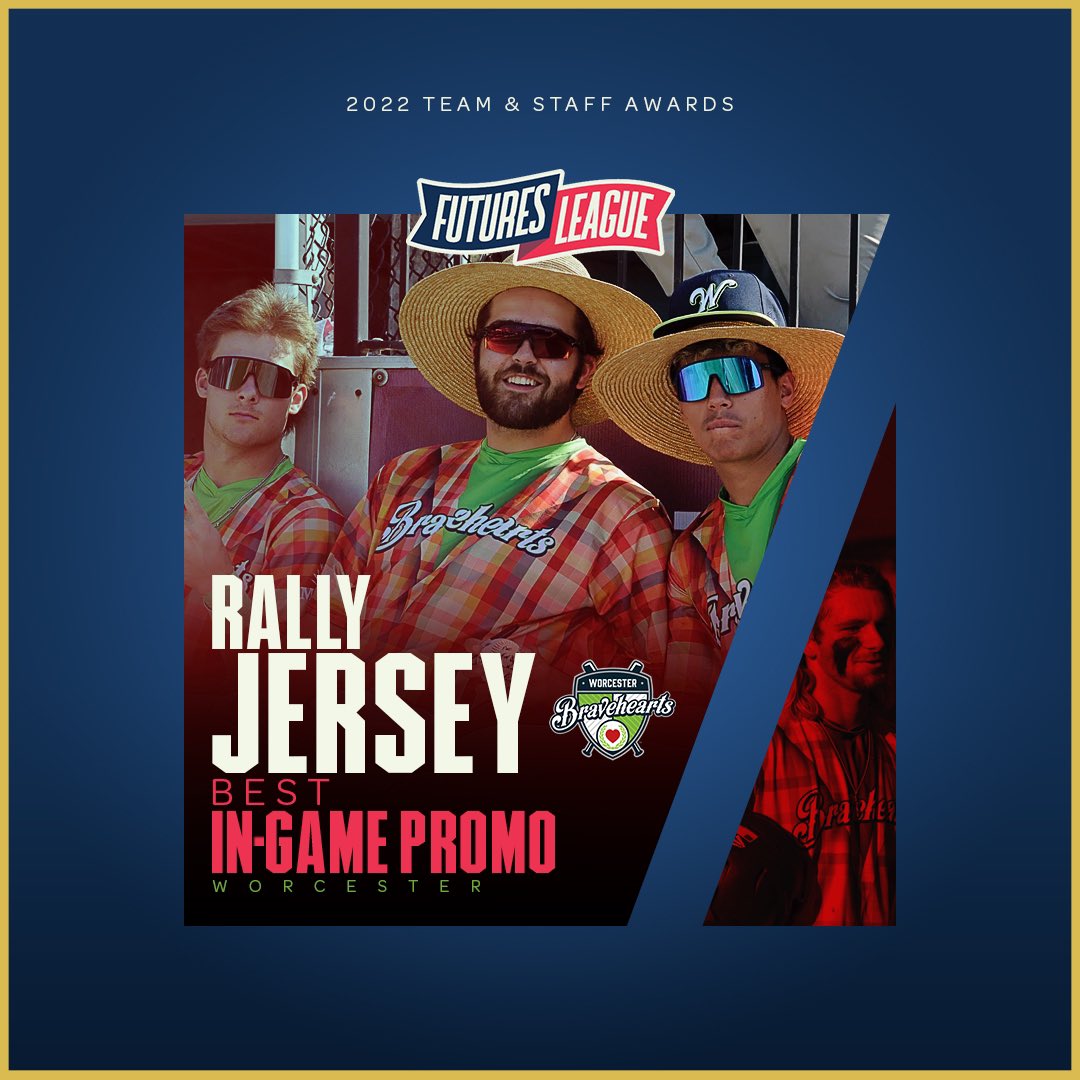 🏆 𝟮𝟬𝟮𝟮 𝗧𝗘𝗔𝗠 + 𝗦𝗧𝗔𝗙𝗙 𝗔𝗪𝗔𝗥𝗗𝗦 🏆 @WooBaseball’s Rally Jersey, 𝘽𝙚𝙨𝙩 𝙄𝙣-𝙂𝙖𝙢𝙚 𝙋𝙧𝙤𝙢𝙤 The entire #WooBall💚 team changed into jerseys inspired @pieceofpeterman’s “Rally Jacket” when losing after the seventh inning. A baseball first! #FuturesLeague