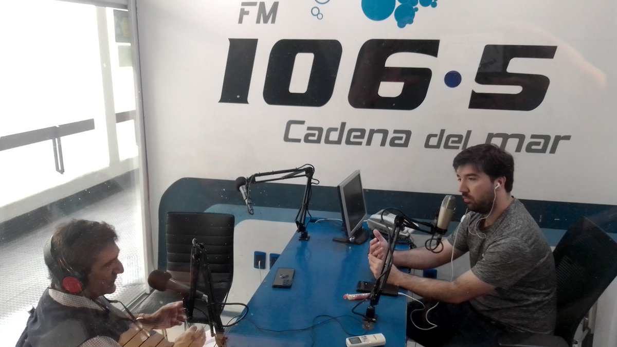 Ahora en #elprimerodelamañana @MLaventureO charlando con @rodrigosilvagdp por @cadenadelmar2