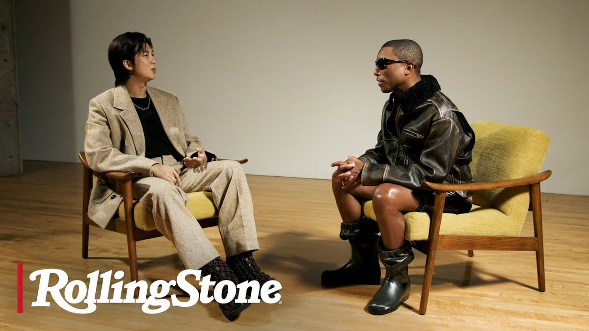 BTS' RM and Pharrell Talk Producing, Their Upcoming Collab and More | Musicians on Musicians youtu.be/1H1Mh5KT8LQ