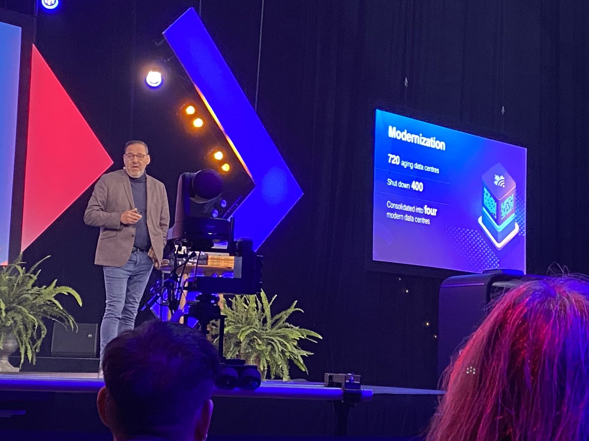 So excited to be <a href="/fwd50conf/">FWD50</a> in person again! 

<a href="/SSC_CA/">Shared Services Canada</a> @President_SPC is first up talking about modernization, cloud, cyber sec, and talent. 
#GCDigital #FWD50