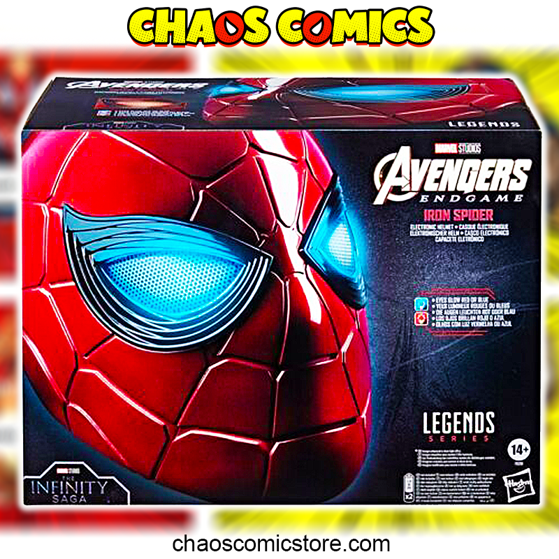 ChasingTheHobby's tweet photo. SPIDER-MAN IRON SPIDER HELMET GIVEAWAY!!
Spider-Man Marvel Legends Series Iron Spider Electronic Helmet with Glowing Eyes

RT/LIKE/FOLLOW TO ENTER! 

Winner picked here in the replies on November 13th!
#marvel #spiderman #ironspider #endgame #chaoscomics https://t.co/7UuQsOeIXB