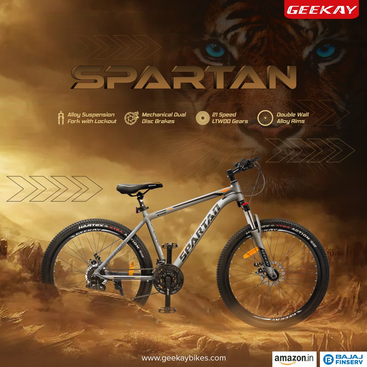GeekayBikes's tweet photo. Make Bigger Differences On Road✊🏻
Website Buy Link: https://t.co/zwFppdJ3ni
Amazon Buy Link: https://t.co/bo8GUGXlVw
Bajaj Mall Buy Link: https://t.co/SySMyd8C62
.
.
.
#spartan #differences #onroad #dualdisc #bestmtb #mtb #doublewallrim #alloyrim #geekay #geekaybikes https://t.co/HWbDPX1wsY