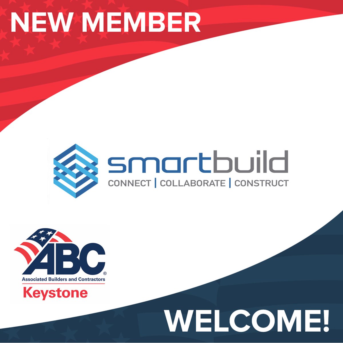 Please join the Keystone Chapter in welcoming new member SmartBuild Construction Solutions, Inc! SmartBuild is a construction management software firm. We invite you to learn more at smrtbld.com. #ABCMeritShopProud