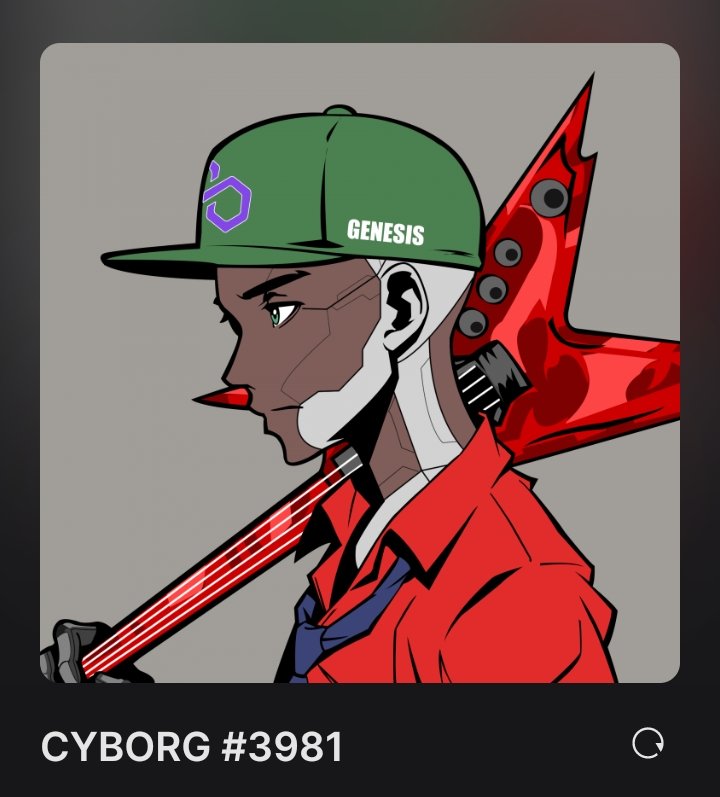akheilos_sol's tweet photo. 🎃Giving away this Cyborg Genesis NFT #3981 🎃🔥💯

To Enter: 👇
- Follow @mavie39 &amp; @fourteens_eth40
-Like ❤️ and Retweet 👍
-Tag 2 friends
 🏅 1 Winner 
 ⏰72 hours

#NFTGiveway #free #NFTs #NFTCommmunity #NFT #Ethereum #nftcollectors  #Airdrop #NFTCommunity https://t.co/IcZO6ZibKO