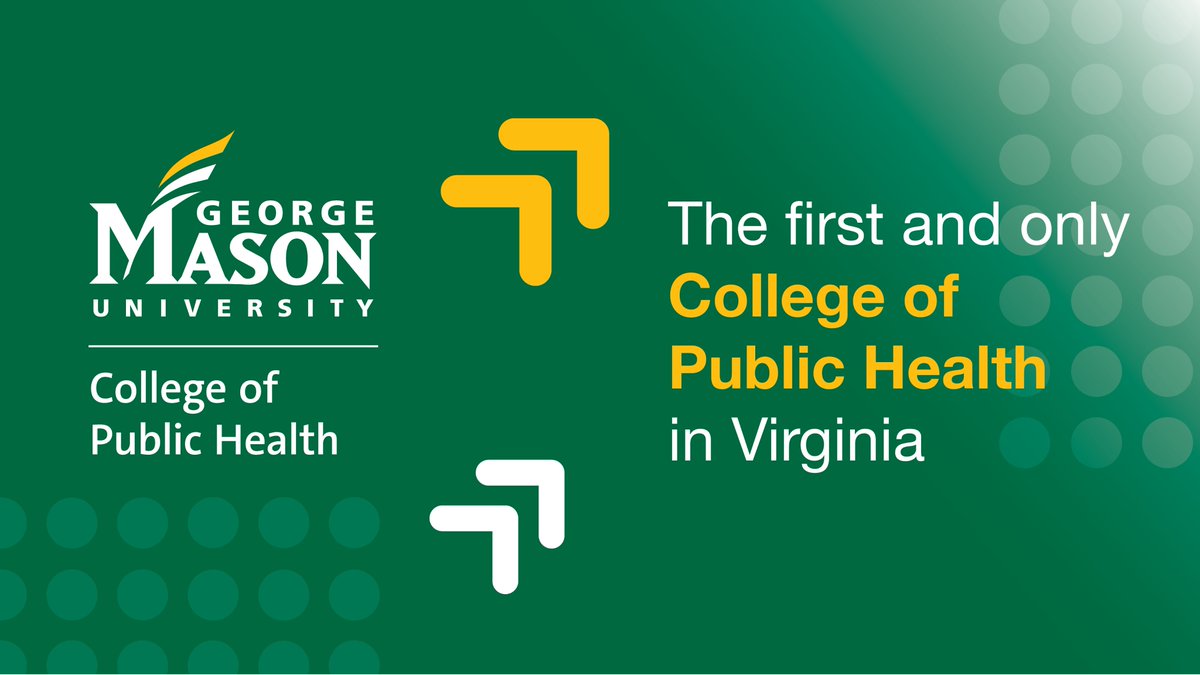 Introducing the College of Public Health at George Mason University – Virginia’s first and only College of Public Health. Join us as we advance inclusive, interprofessional public health education, research, and practice. 

Read more: go.gmu.edu/MasonPublicHea…