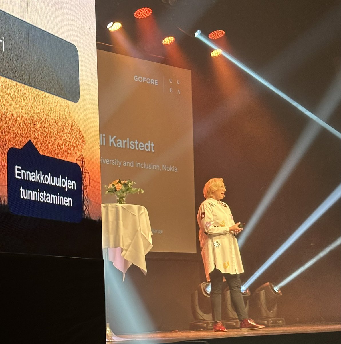 ”Inkluusioon kuuluu kyky empatiaan - ja sitäkin voimme opetella” <a href="/akarlste/">Anneli Karlstedt</a> <a href="/nokia/">Nokia</a> #change22 <a href="/GoforeGroup/">Gofore</a> @CCEAChange