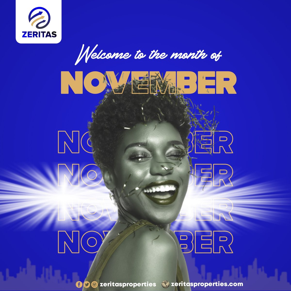 zeritasproperty's tweet photo. Welcome to the month of November.

It's about to be an awesome month.

Happy New month!

#zeritasproperties #realestate #lagosnigeria #abuja #realtor #realestateagent #realestateinvesting #propertyinvestment #propertydeveloper https://t.co/UD2cEvdV2S