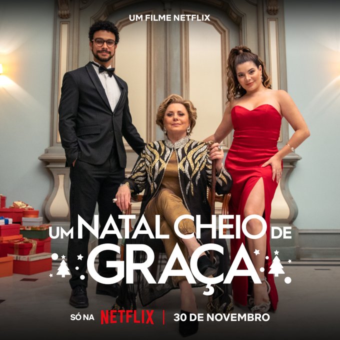 Um Natal Cheio de Graça”: Comédia com Gkay e Sérgio Malheiros ganha trailer