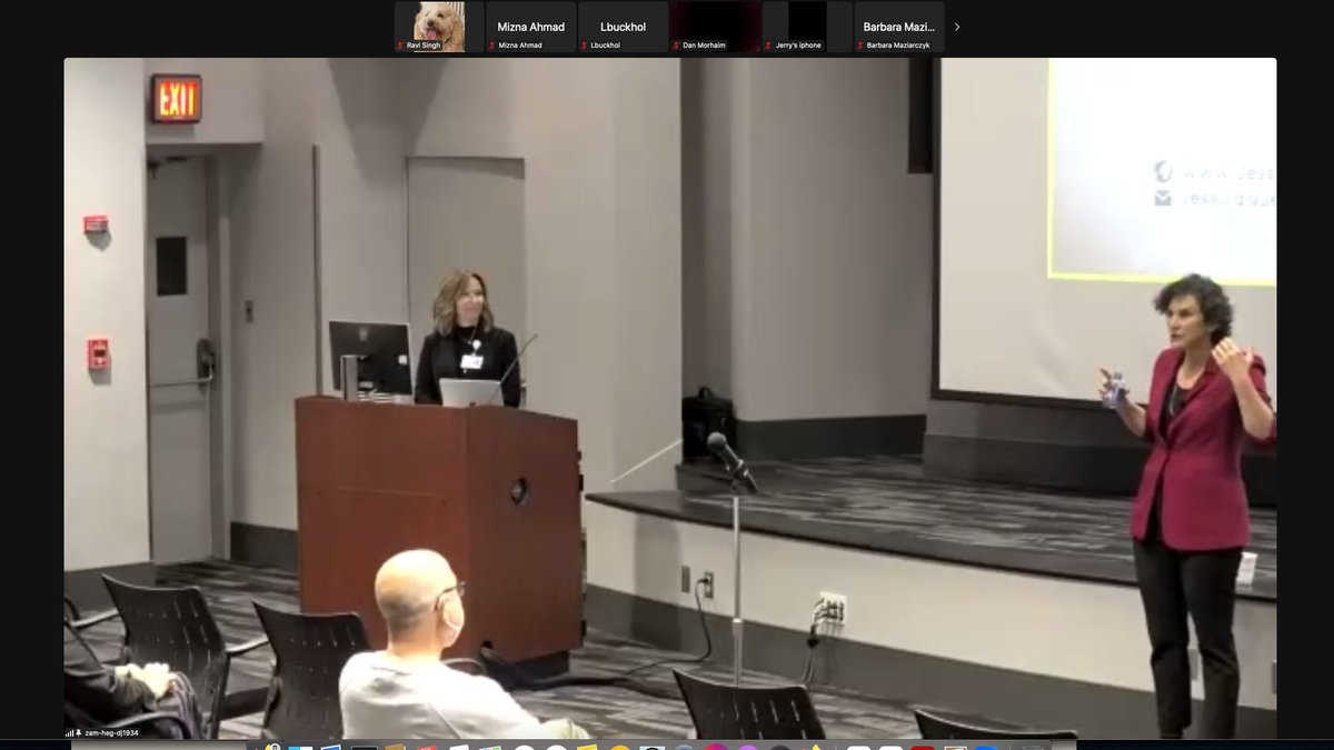 Sinai Hospital of Baltimore IM Residency (@sinaibmoreimres) on Twitter photo A fabulous Grand Rounds /Footlick Lectureship this morning with <a href="/JessicaZitter/">Jessica Zitter, MD</a>
"A New Kind of Heroism: Patient Centered End-of-Life Care”
Concepts emphasized - applying communication skills in medical decision making with patients and the moral distress of physicians. A fabulous Grand Rounds /Footlick Lectureship this morning with <a href="/JessicaZitter/">Jessica Zitter, MD</a>
"A New Kind of Heroism: Patient Centered End-of-Life Care”
Concepts emphasized - applying communication skills in medical decision making with patients and the moral distress of physicians.