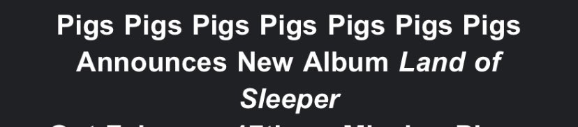 Steven_Hyden's tweet photo. Asking for a temporary shutdown on bands naming themselves until an investigation into how this happened is completed. https://t.co/aD9j9xcWlY
