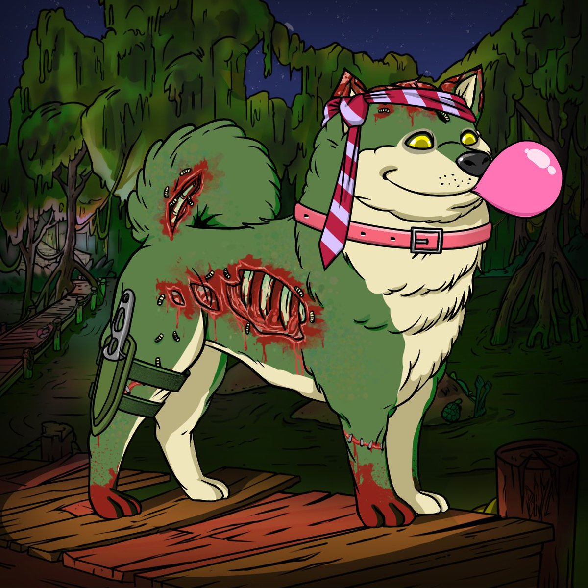 mrghostinvblog's tweet image. Completed my full set🤣 @BoredApeYC